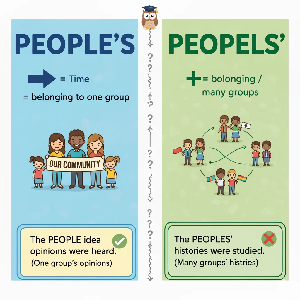 People’s vs Peoples’