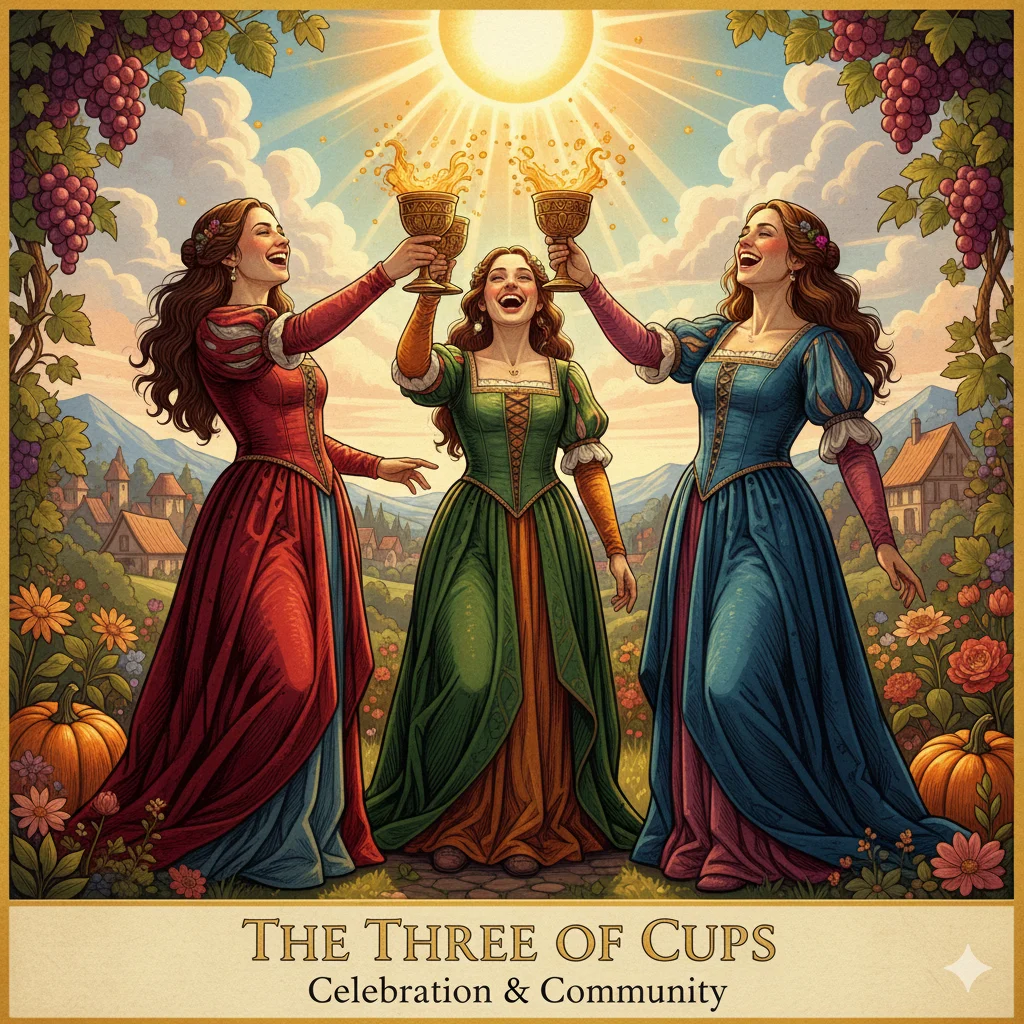 Three of Cups Yes or No