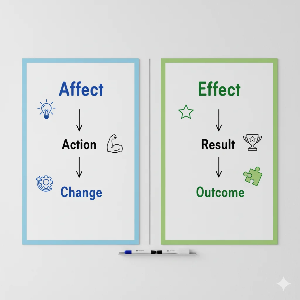 Effect vs Affect