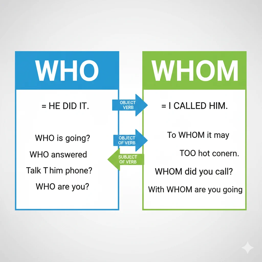 When to Use Whom or Who