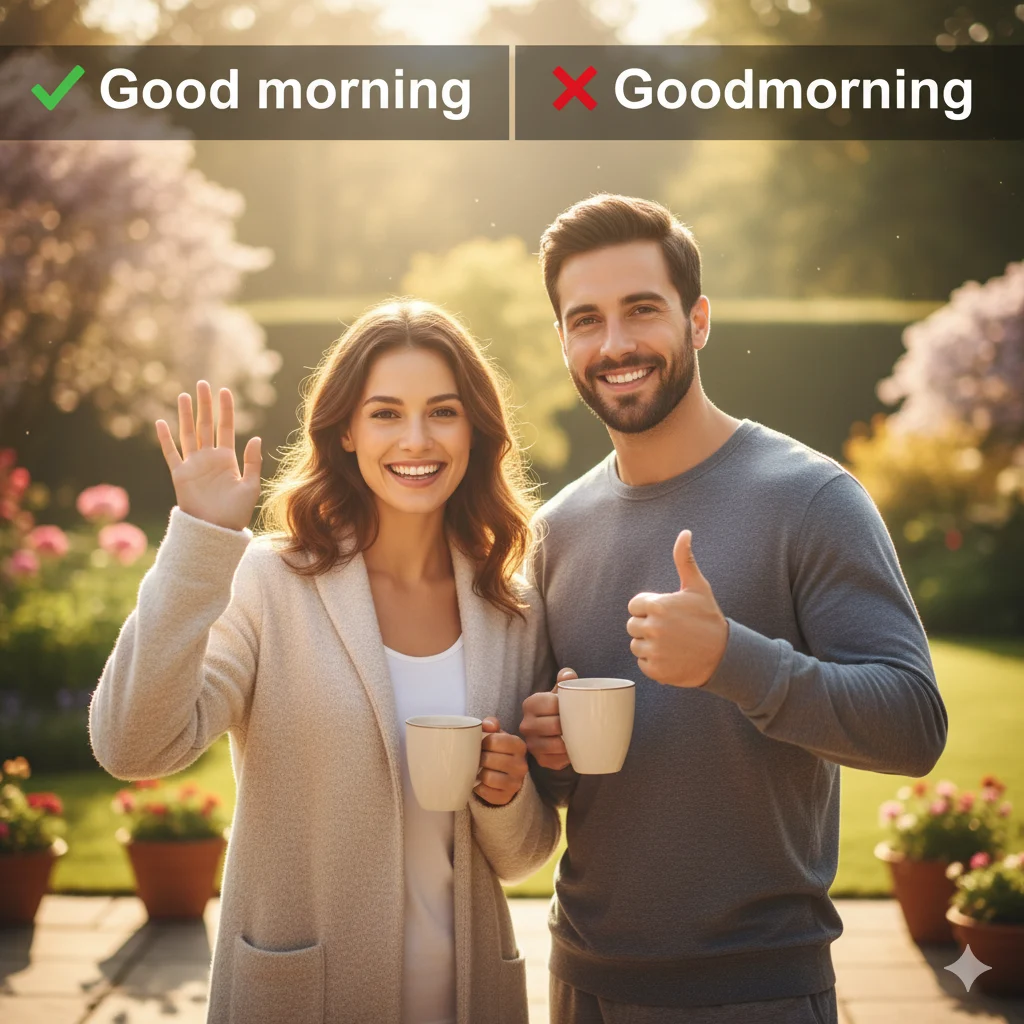 Good Morning or Goodmorning