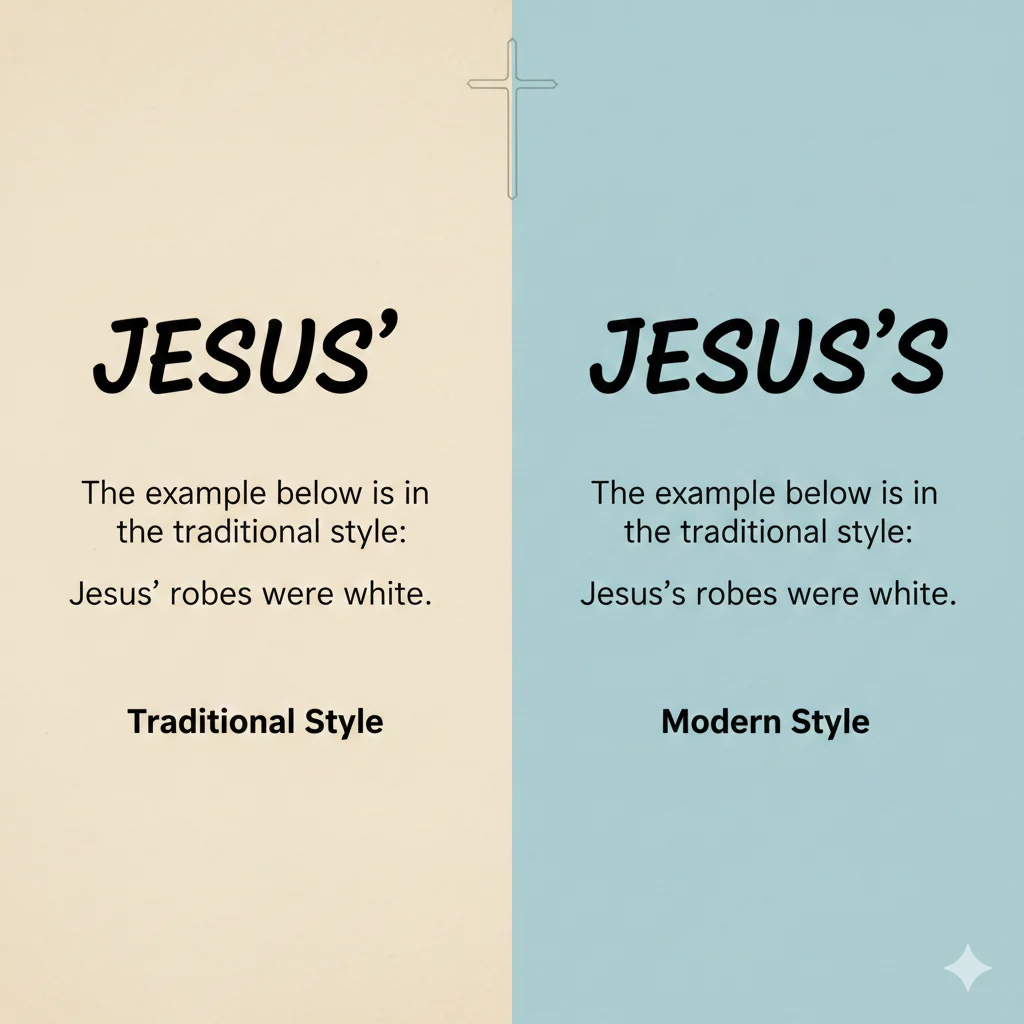 Jesus’ / Jesus’s
