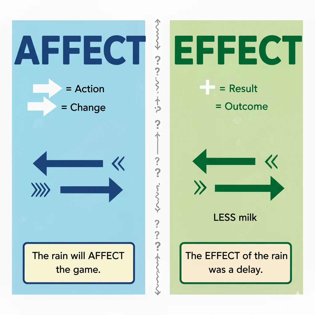 Effect vs Affect