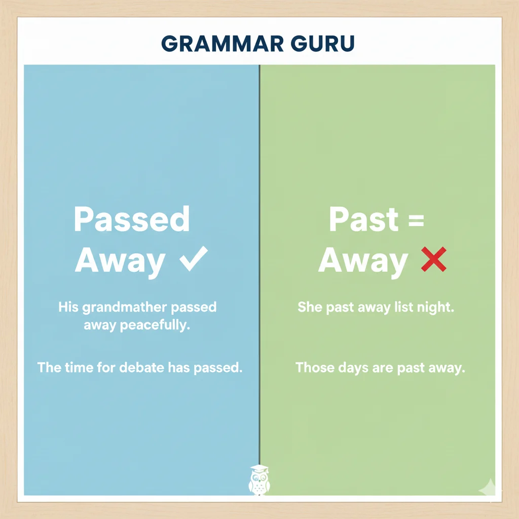 Passed Away / Past Away