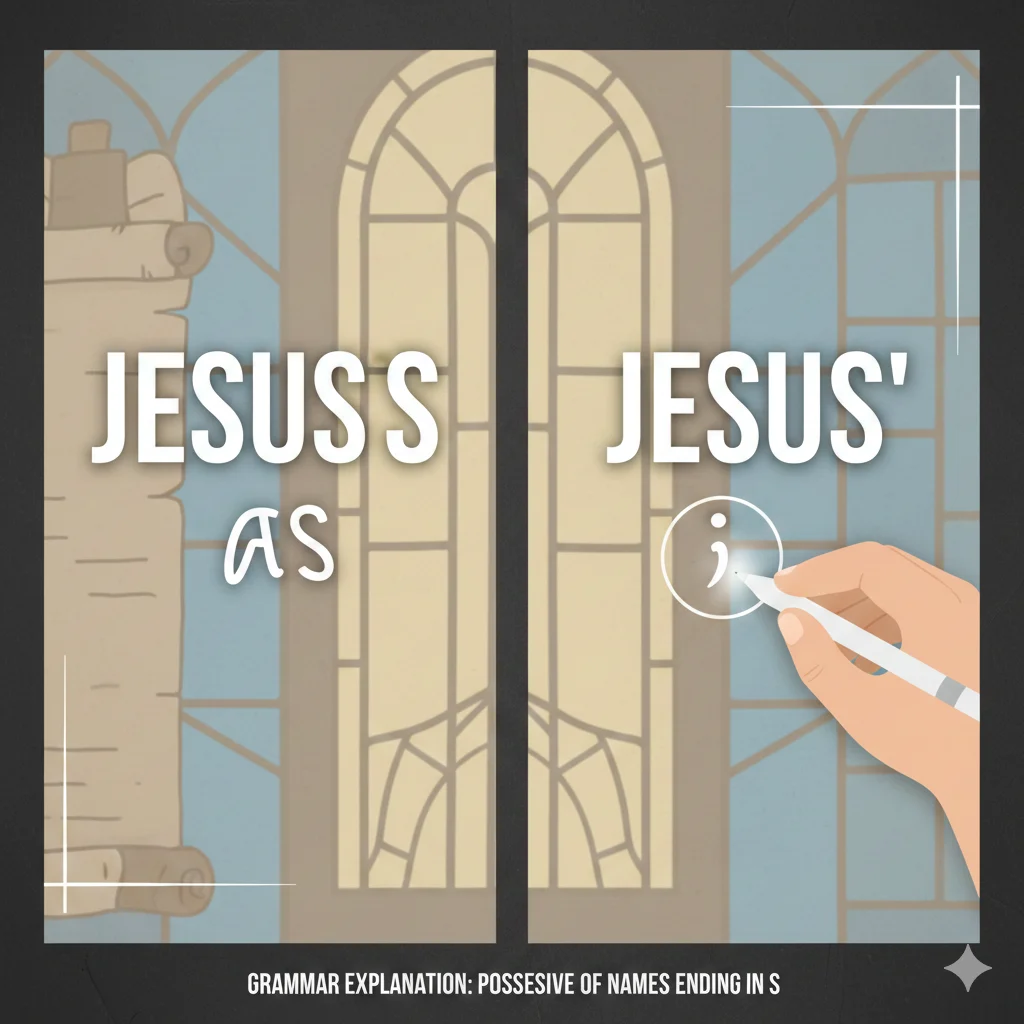 Jesus’ / Jesus’s