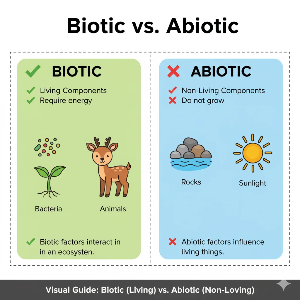 Bacteria Biotic or Abiotic