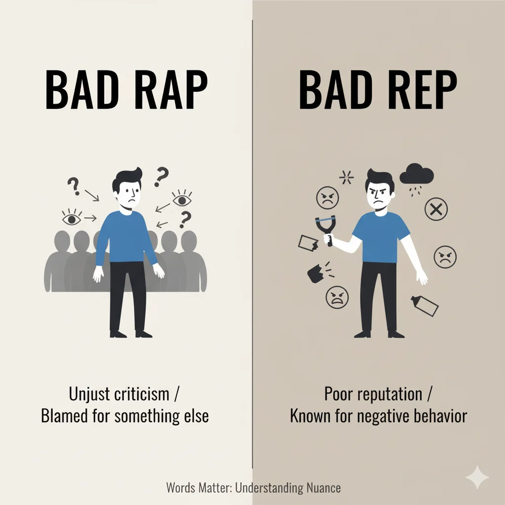 Bad Rap vs Bad Rep