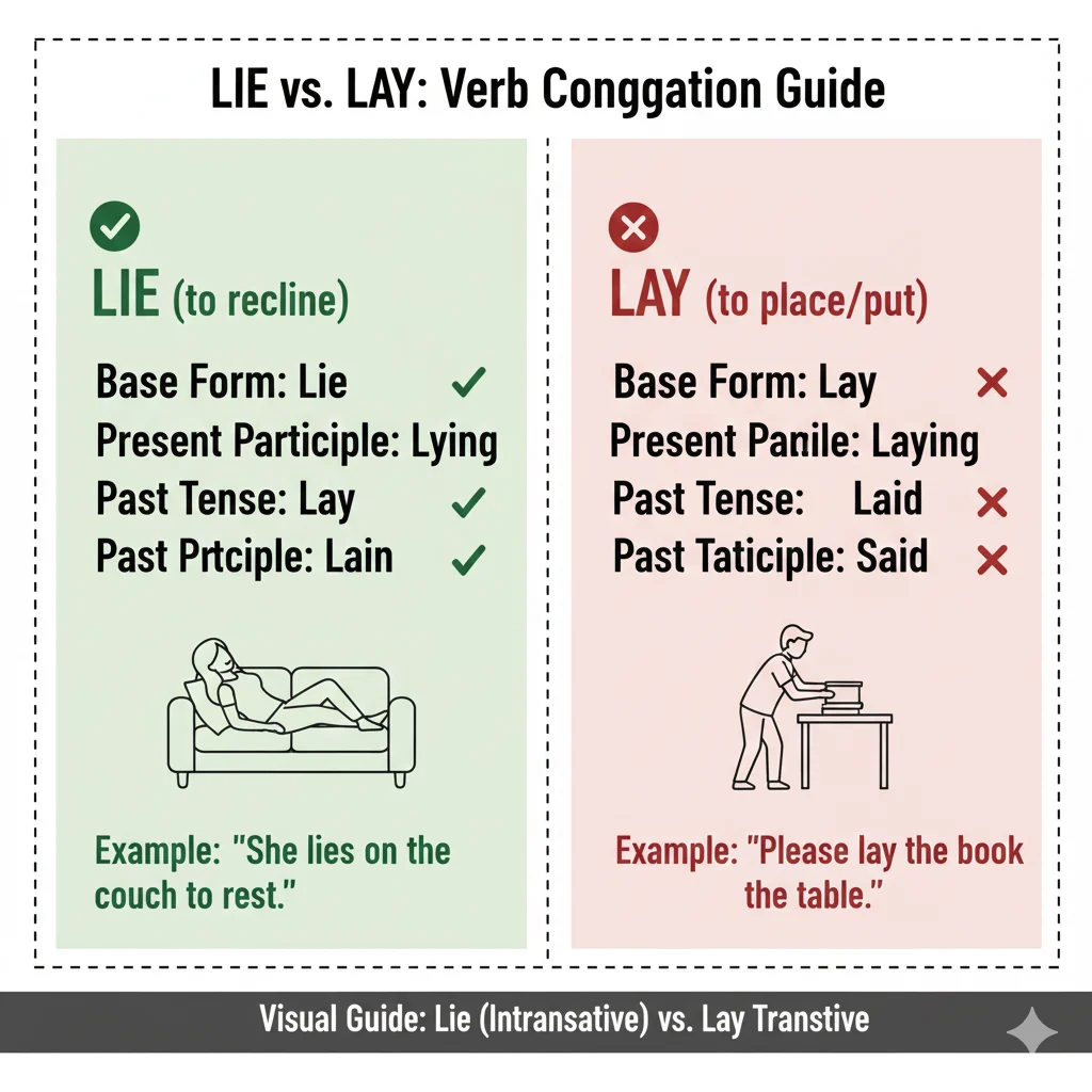 Lying in Bed or Laying in Bed