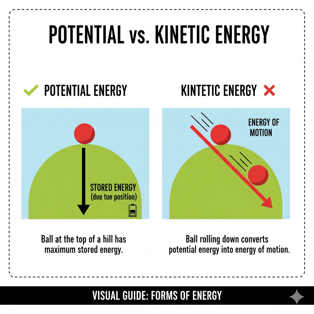 Is Energy Potential or Kinetic
