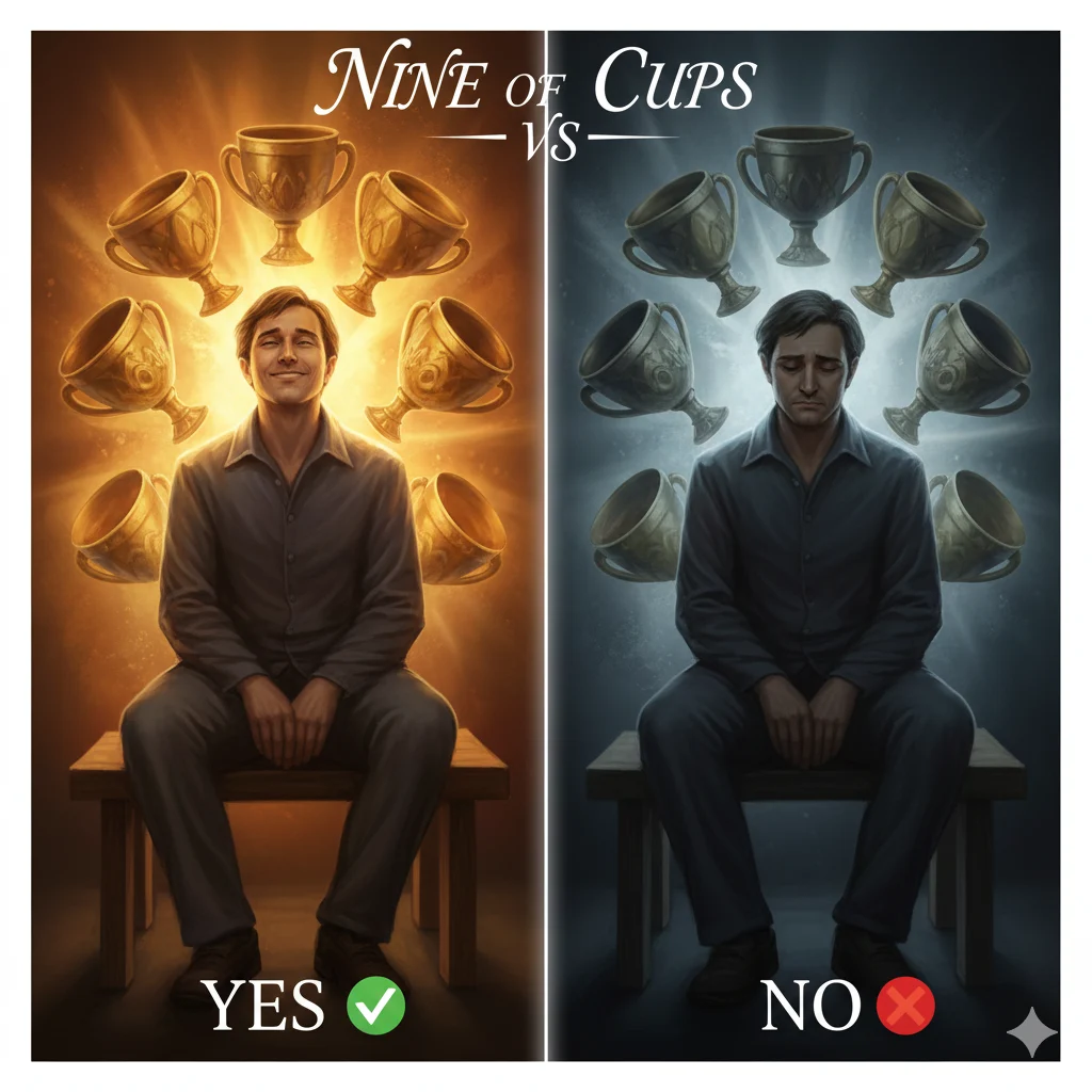 Nine of Cups Yes or No