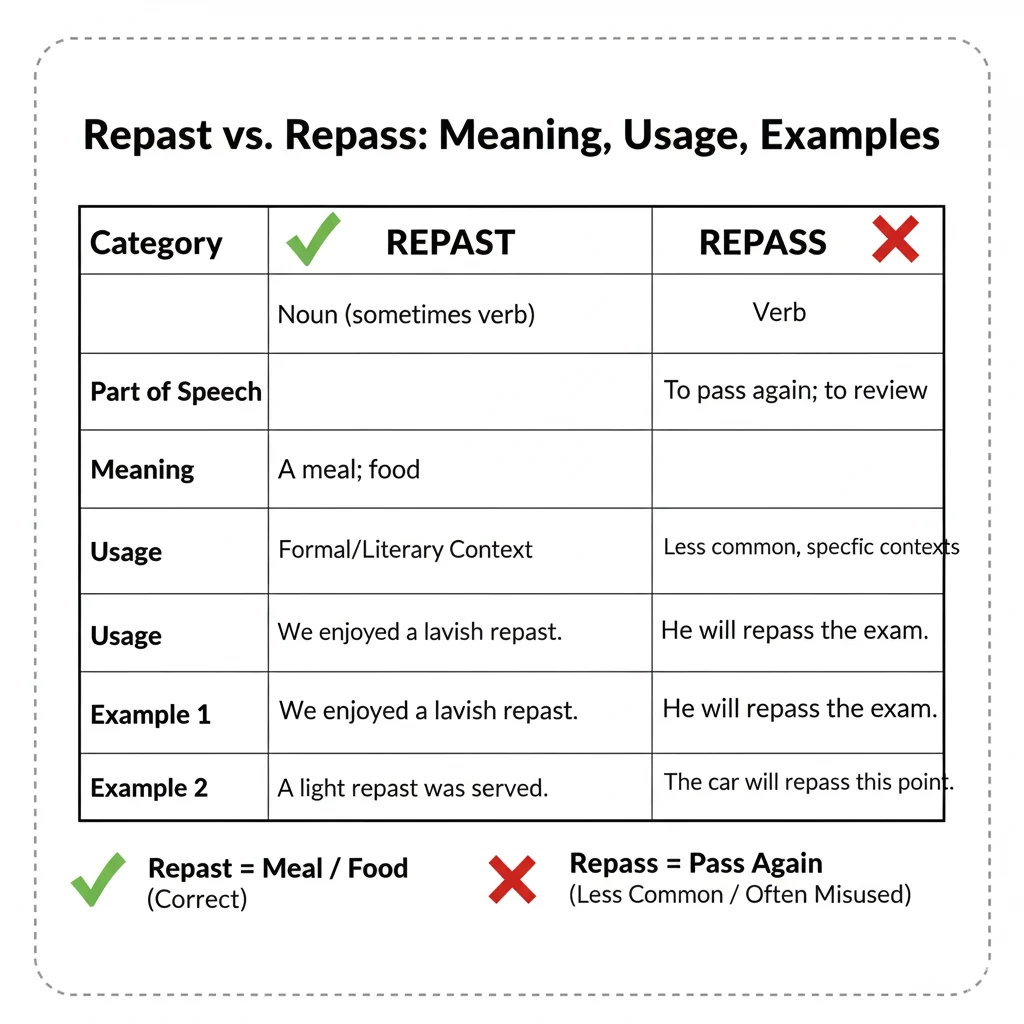 Repast / Repass
