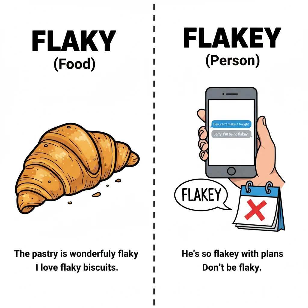 Flakey vs Flaky
