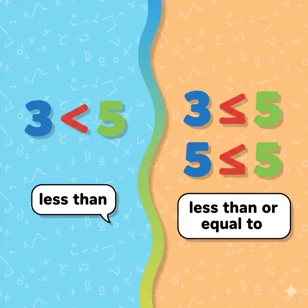 Less Than or Equal To