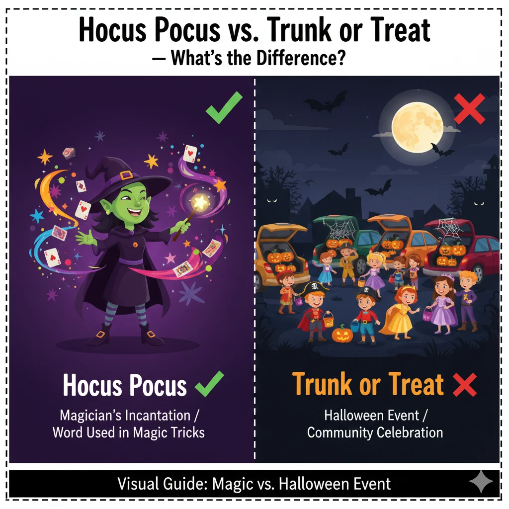 Hocus Pocus or Trunk or Treat