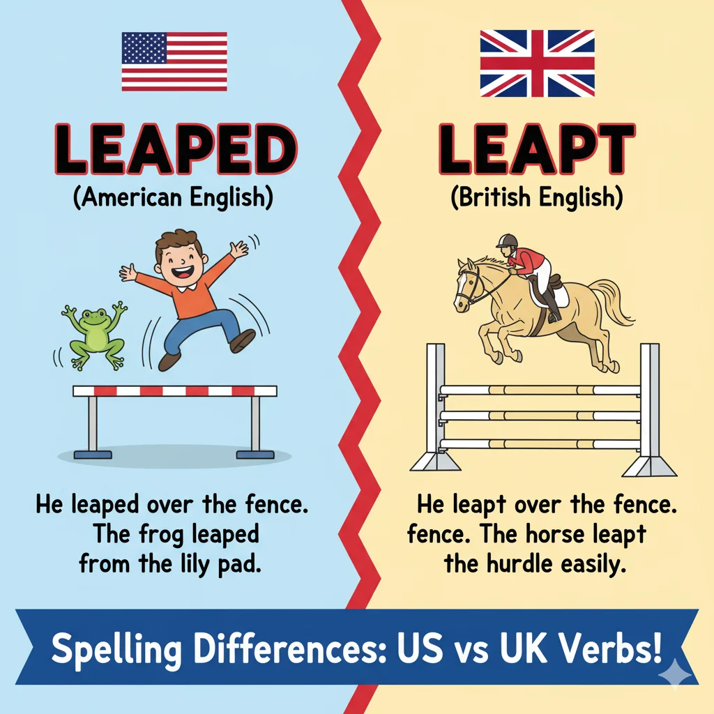 Leaped / Leapt
