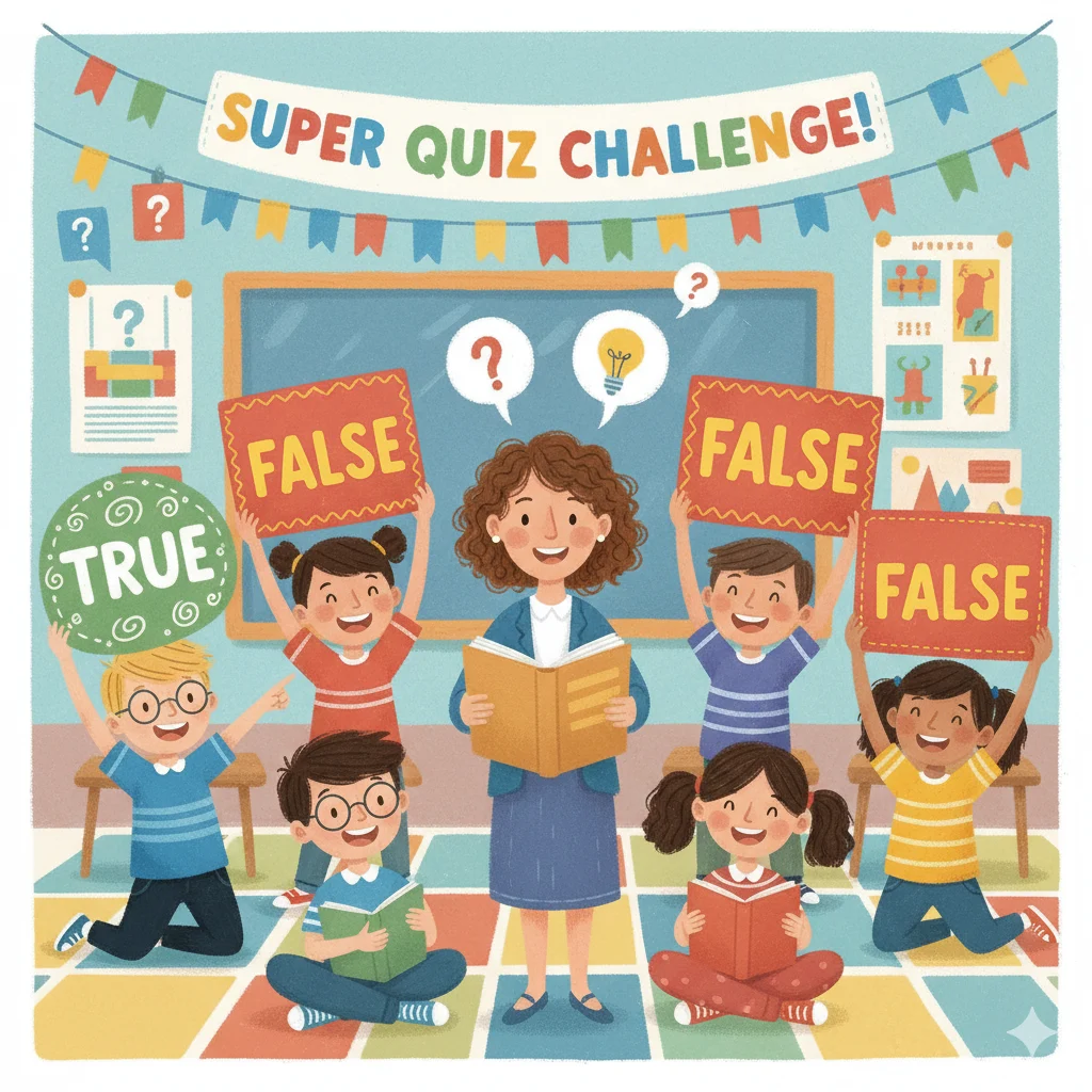 True or False Questions for Kids