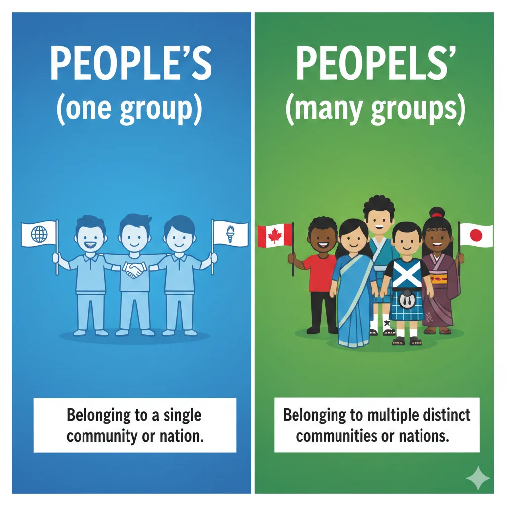 People’s / Peoples’