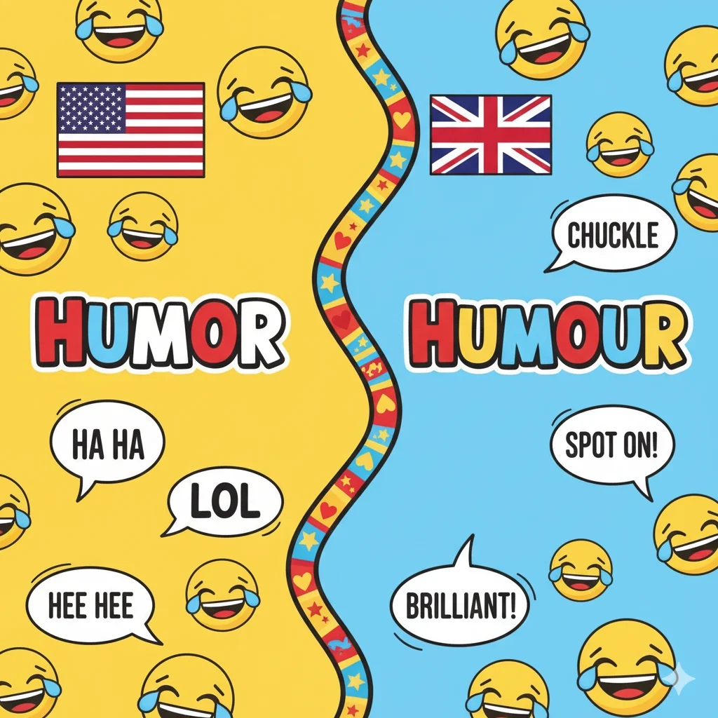 Humor vs Humour