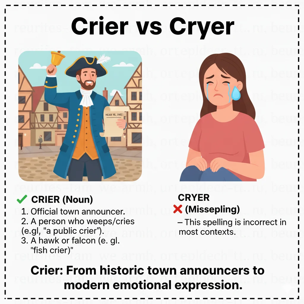 Crier / Cryer