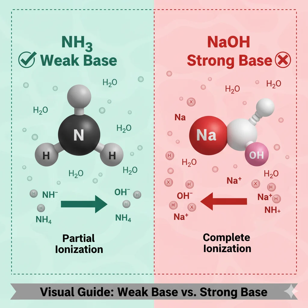 Is NH3 Strong or Weak