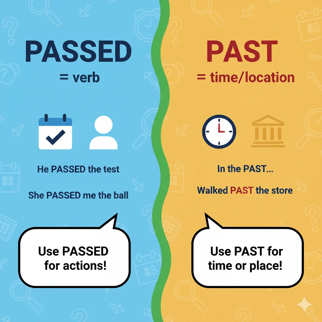 Passed Away / Past Away