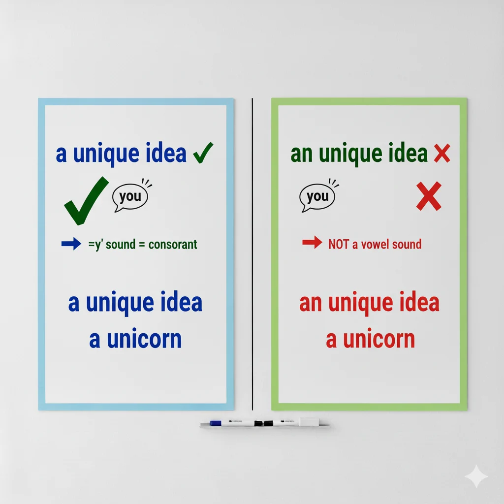  A Unique or An Unique 