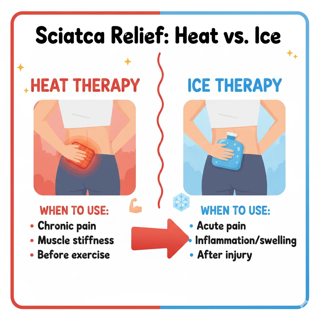 Heat or Ice for Sciatica