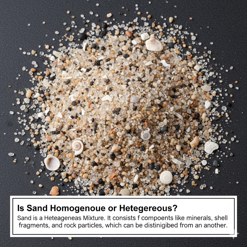 Is Sand Homogeneous or Heterogeneous