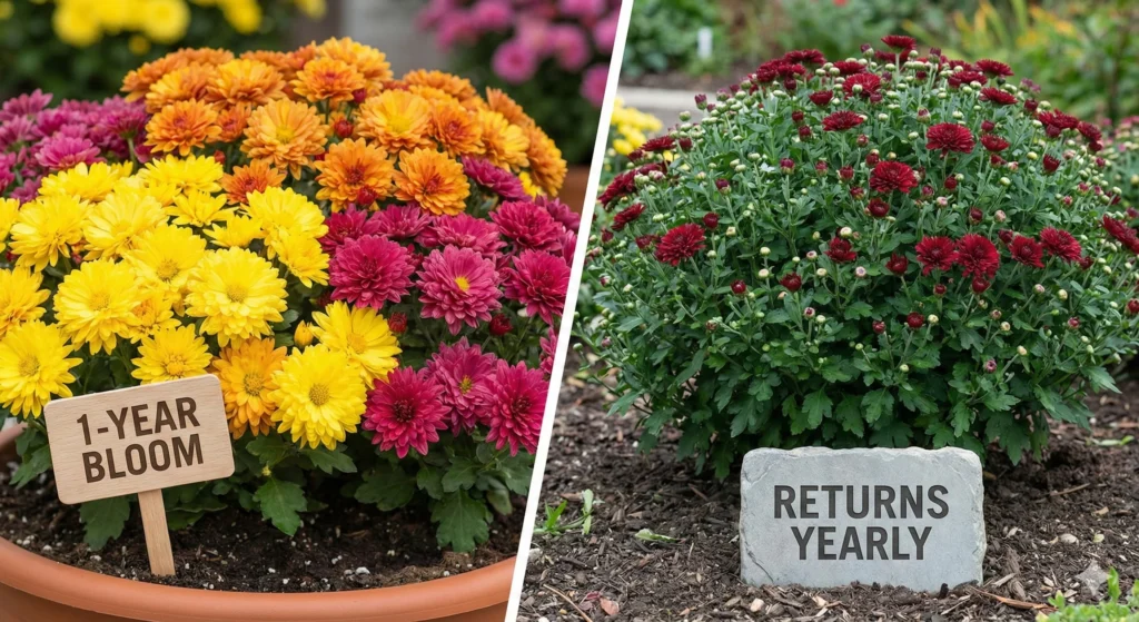 Mums Annuals or Perennials