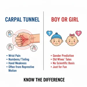 Carpal tunnel pregnancy boy or girl