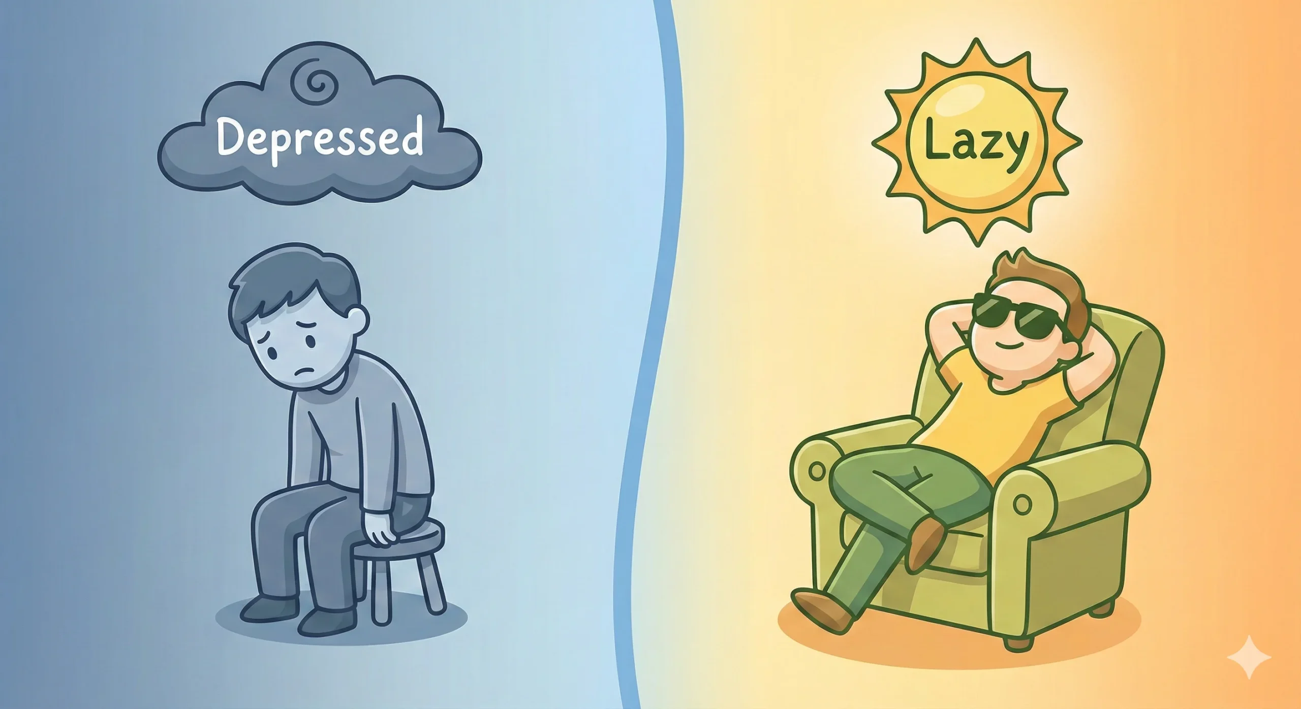 Depressed or Lazy