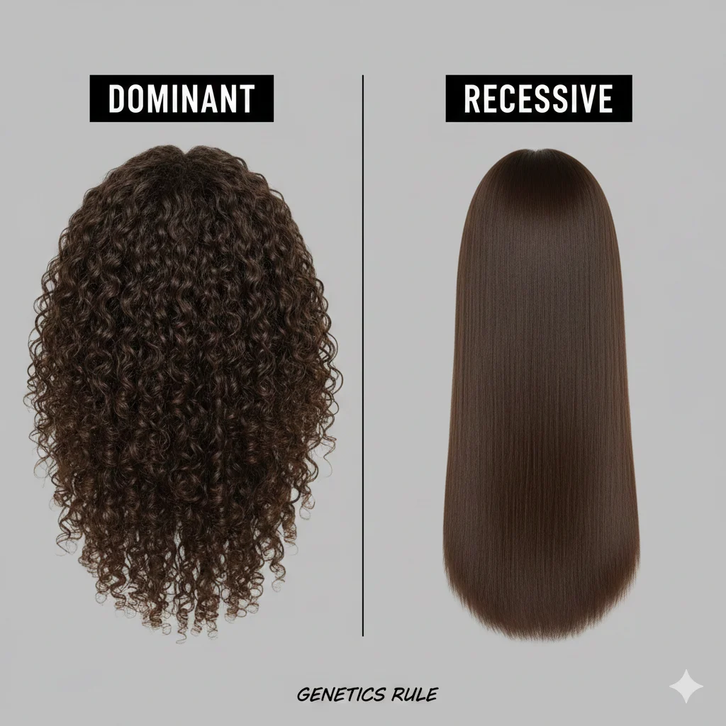 Is Curly Hair Dominant or Recessive