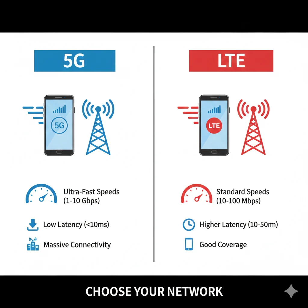 5G or LTE