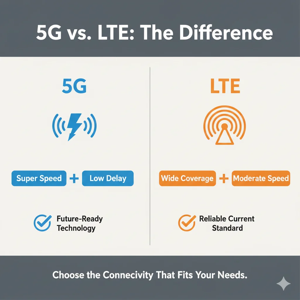 5G or LTE