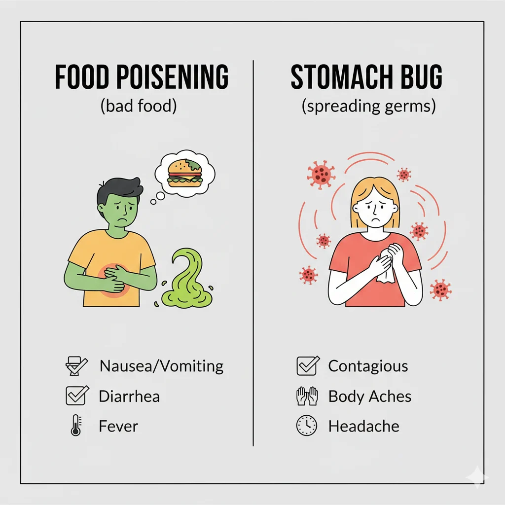 Food Poisoning or Stomach Bug