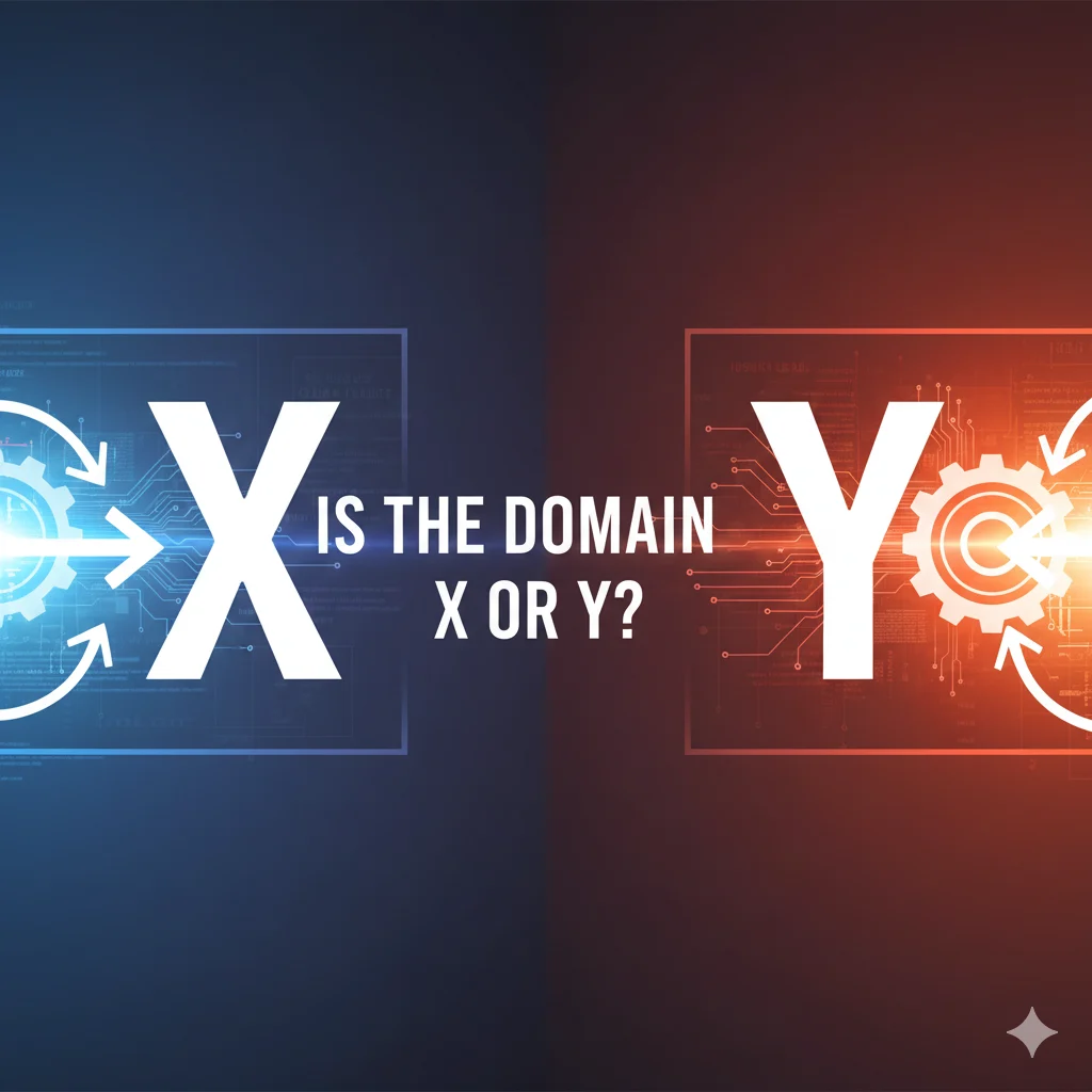 Is the Domain X or Y