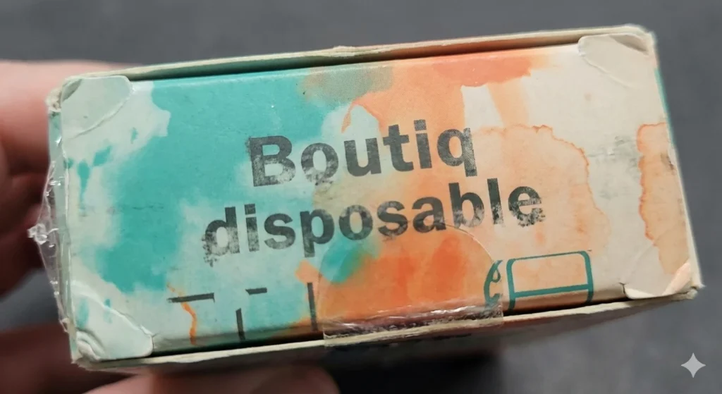 Boutiq Disposable Real or Fake
