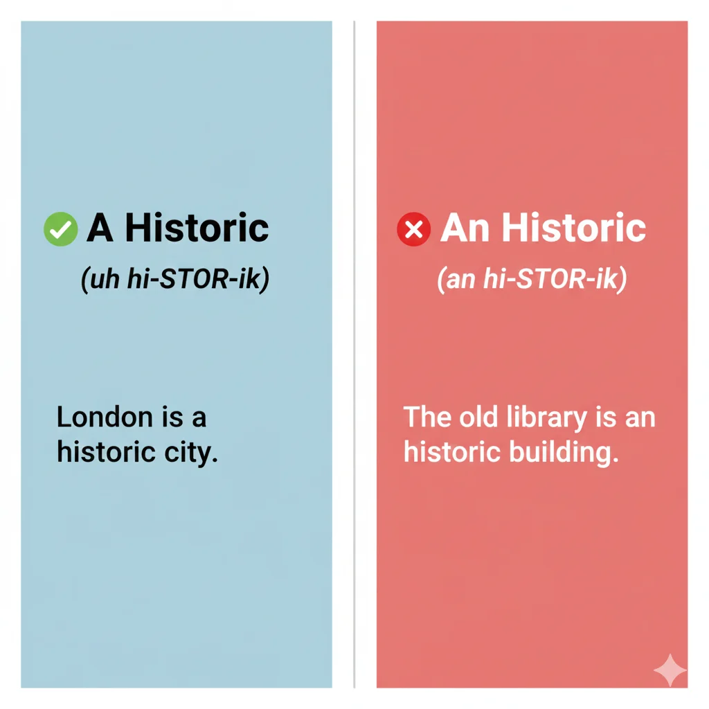 A Historic or an Historic