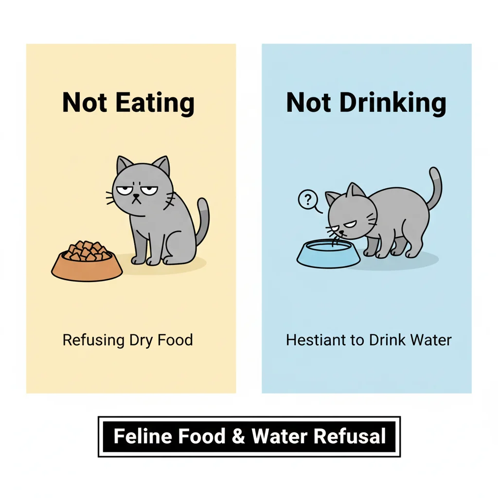 Cat Not Eating or Drinking