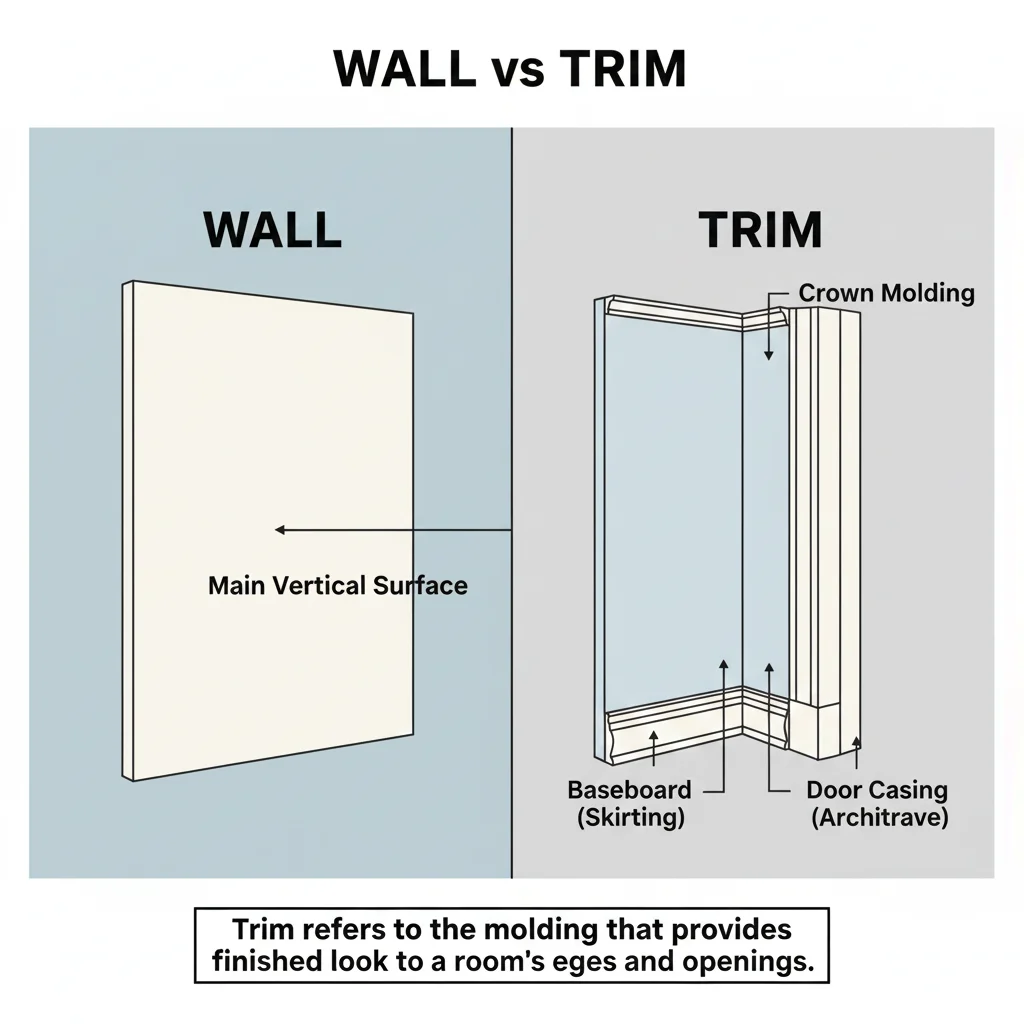 Paint Trim or Walls First