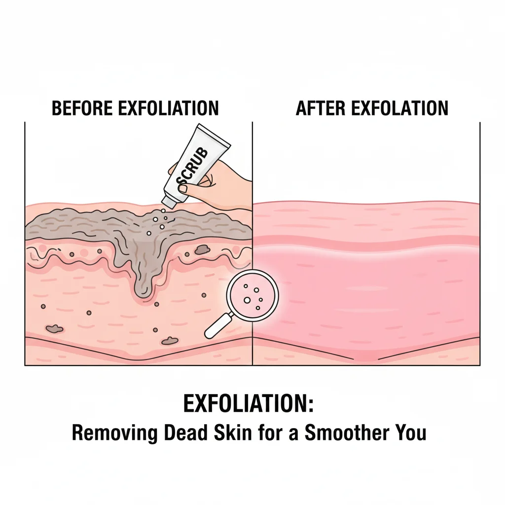 Exfoliate Before or After Shaving