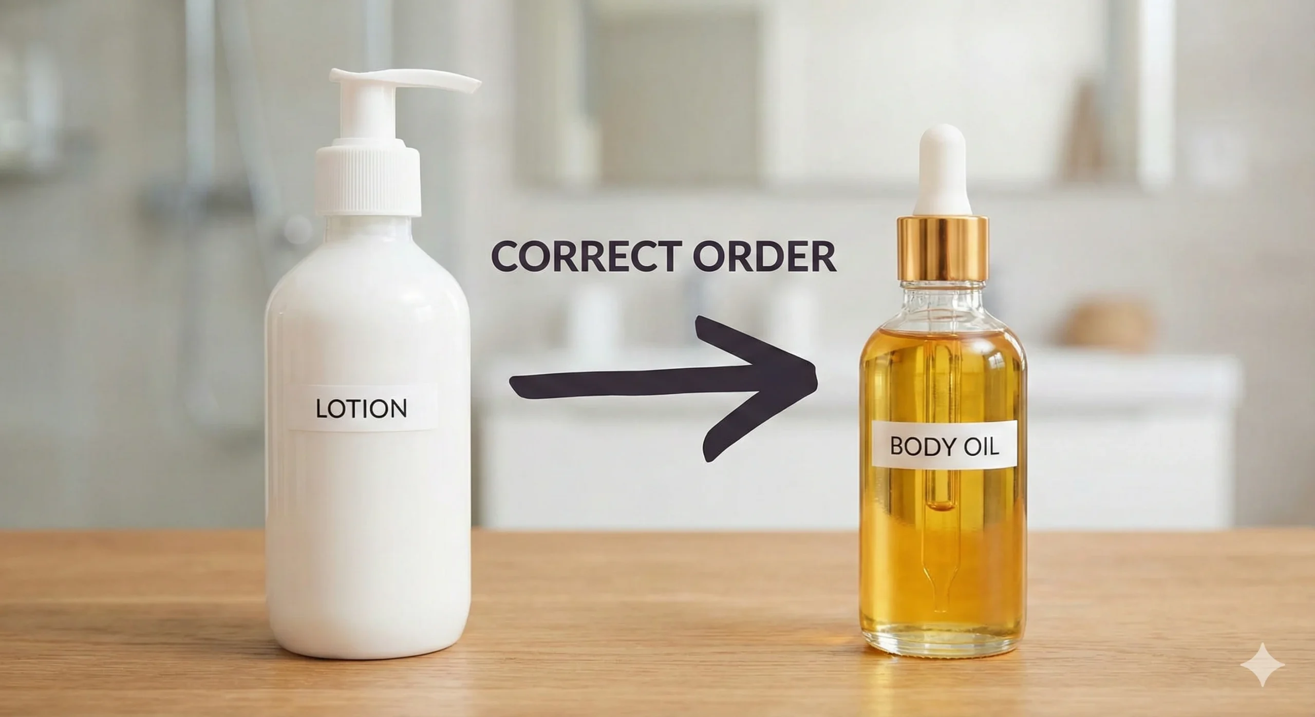 Lotion or Body Oil First