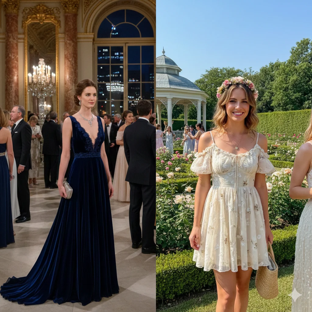 Dark or Light Dress to Impress