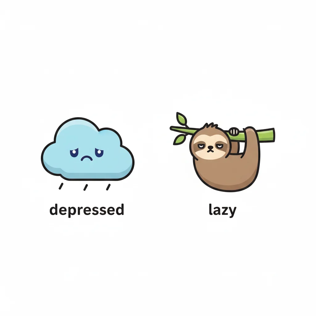 Depressed or Lazy