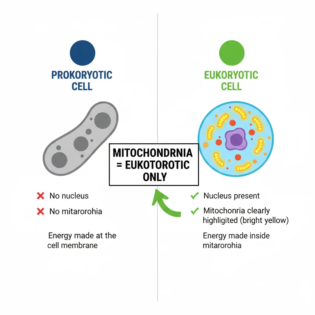 Mitochondria Prokaryotic or Eukaryotic