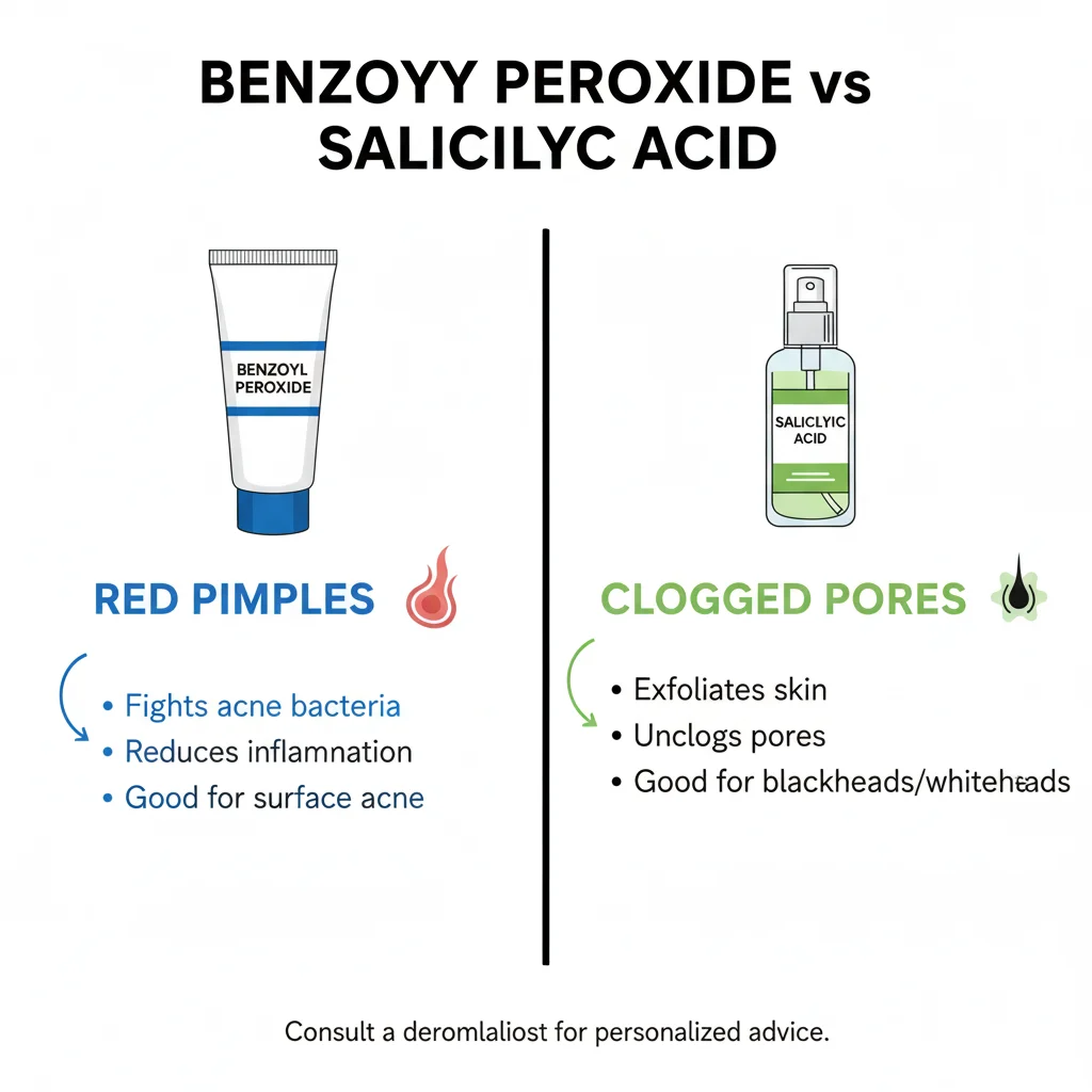 Benzoyl Peroxide or Salicylic Acid