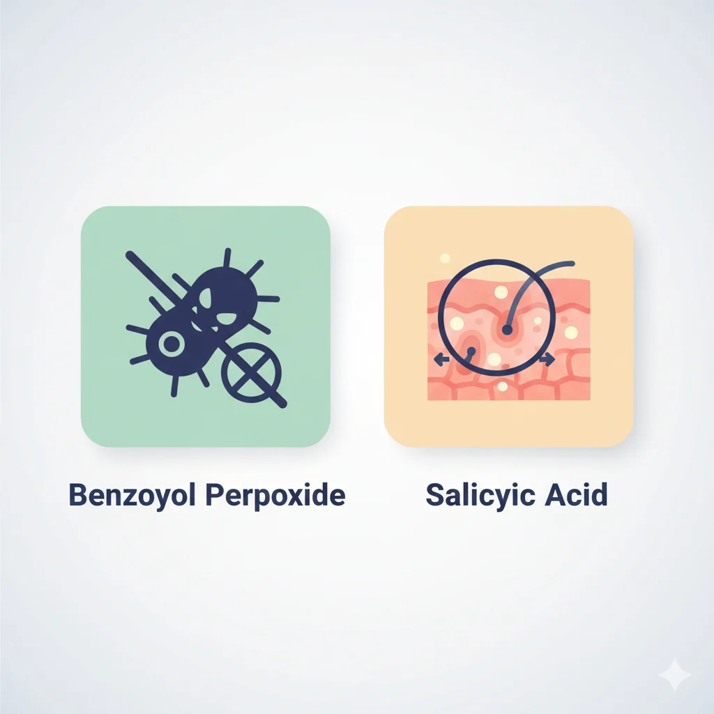 Benzoyl Peroxide or Salicylic Acid