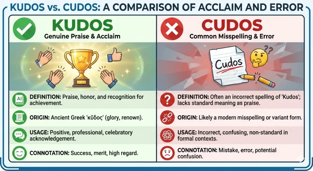 Cudos or Kudos