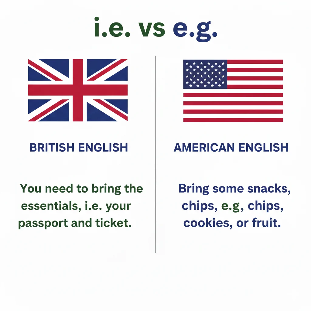 i.e. vs e.g.
