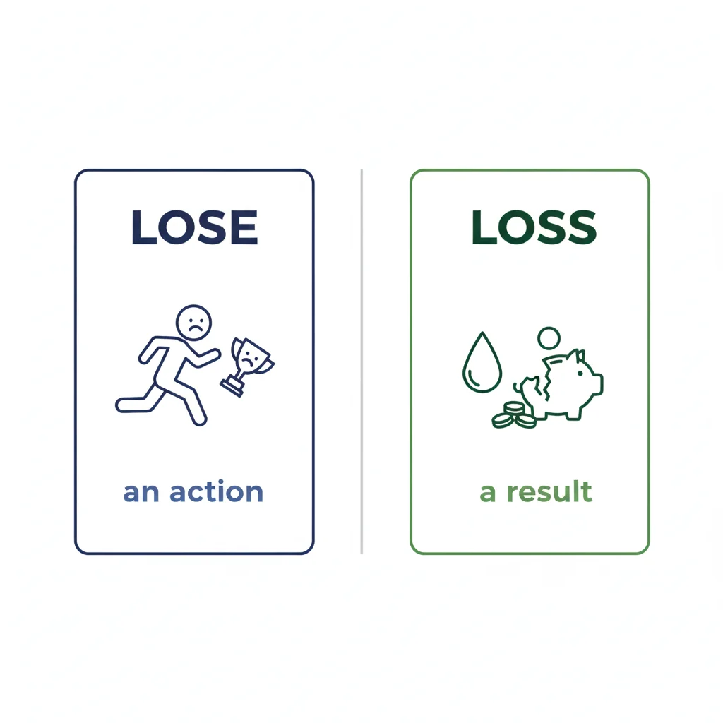 Lose vs Loss